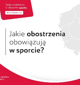 Nowe zasady bezpieczeństwa w sporcie