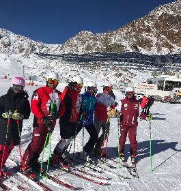 Relacja ze zgrupowania kadry Narodowej w narciarstwie alpejskim w Pitztal