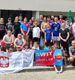 Obóz sportowy w Nowej Rudzie - WKSN „Świt" Wrocław