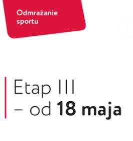 Rusza III etap odmrażania polskiego sportu