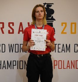 Malwina Szewczyk brązową medalistką mistrzostw świata niesłyszących w szachach błyskawicznych !