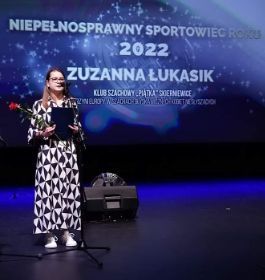 Zuzanna Łukasik tytuł Niepełnosprawnego Sportowca Roku 2022 w Skierniewicach