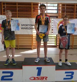 Wiktor Nowakowski został wicemistrzem Warszawy młodzików !