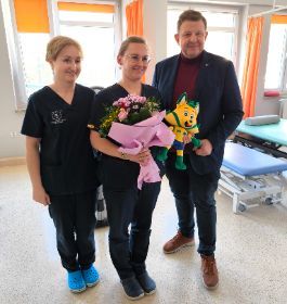 Patrycja Adamczyk utalentowana fizjoterapeutka