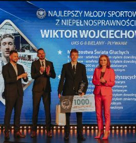 Wiktor Wojciechowski najlepszym sportowcem niepełnosprawnym roku