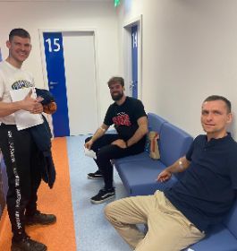 Koszykarze stawili się badania okresowe w COMS
