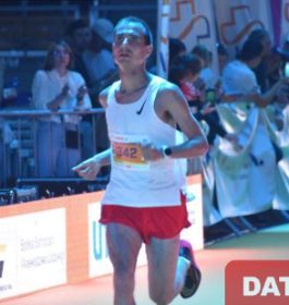 Tomasz Gawroński wystartował w maratonie w Łodzi