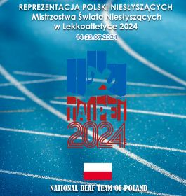 Skład na Mistrzostwa Świata Głuchych w Lekkoatletyce