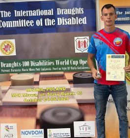 Łukasz Gliszczyński szóste miejsce w Pucharze Świata Niepełnosprawnych