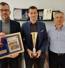 Spotkanie z Prezesem DZKosz oraz Wiceprezesem DZKosz i Prezesem DFS