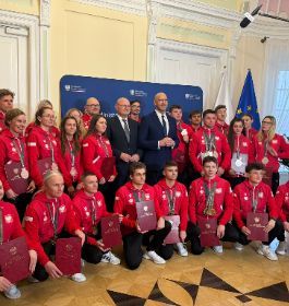 Spotkanie medalistów IG z Ministrem Sportu i Turystyki