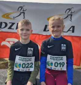 Jagoda Jacyna i Milan Antoniak na podium Dolnego Śląska