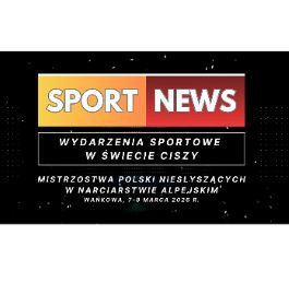 Wydarzenie sportowe w świecie ciszy SPORT NEWS