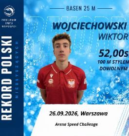 Dwa rekordy Polski Wiktora Wojciechowskiego