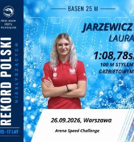 Rekord Polski Laury Jarzewicz! 