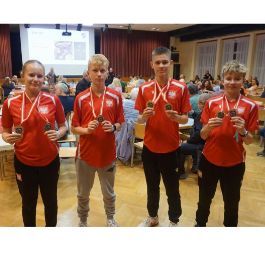 Cztery medale badmintonistów w Linzu!