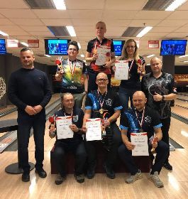 Magdalena Kozłowska i Adam Lubiejewski wygrali w Ogólnopolskim Masters w Bowlingu